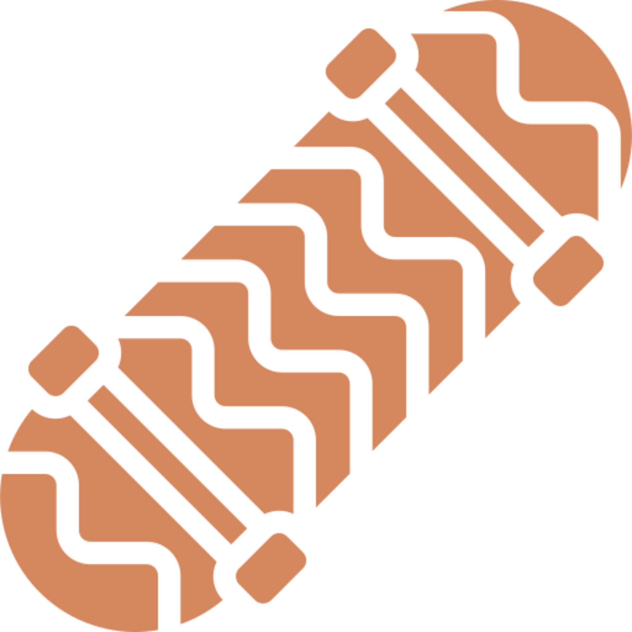 Skateboard icon with abstract design